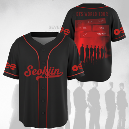 BTS 2026 World Tour Baseball Jersey Gifts For Army