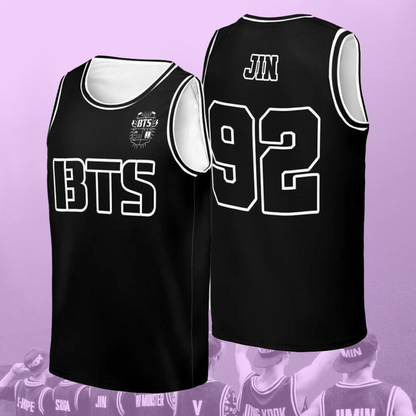 BTS Uniform Sleeveless Jersey Tank Top