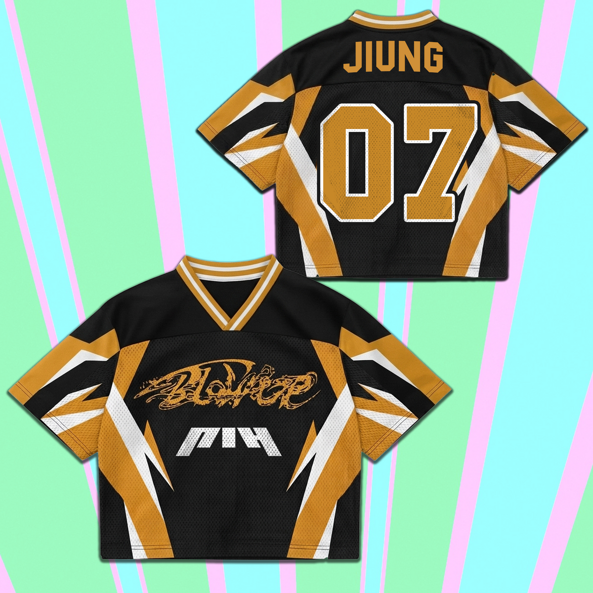 CreepEye Horror Haven P1harmony Mesh-Trikot Fan-Edition