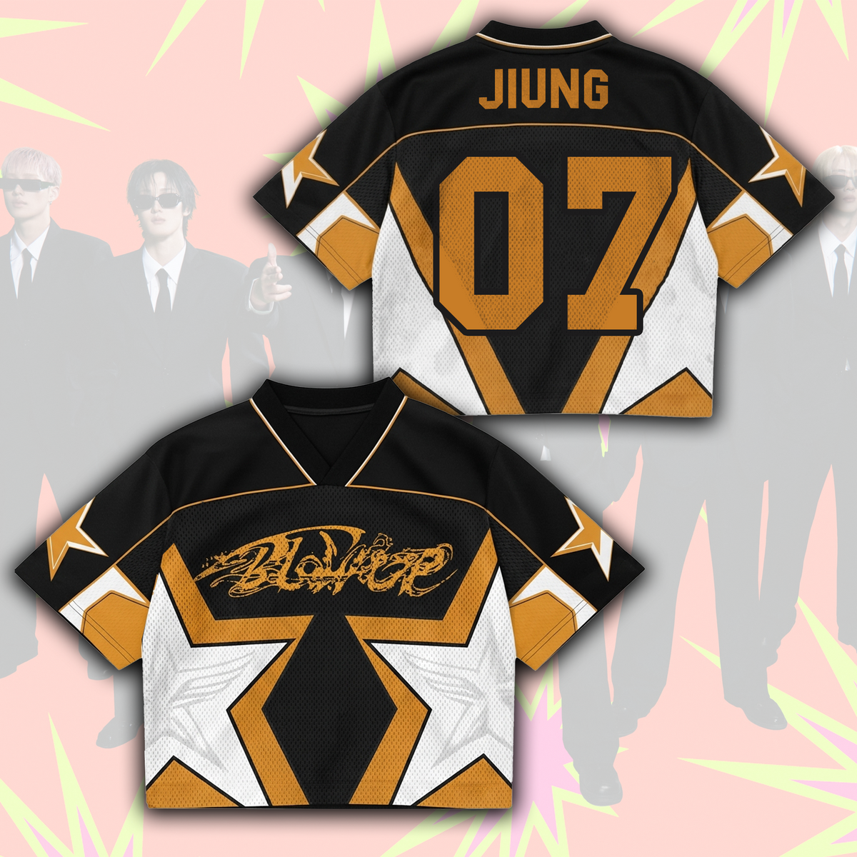 P1harmony Blow Up Endgame Chronicles Mixed Mesh Jersey Gift For Fans