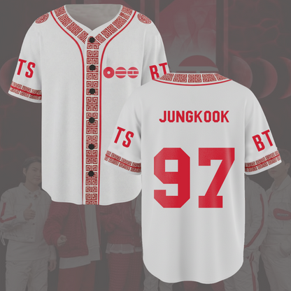 OT7 Reunion Traditional BTS World Tour Baseball Jersey