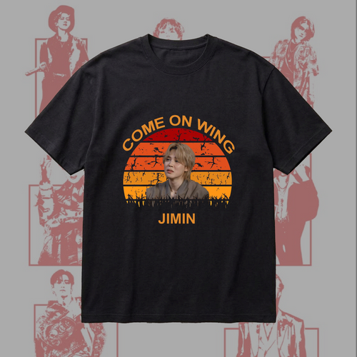 Vintage Bangtan BTS Hot Meme Come On Wing Shirt Gifts For Fan