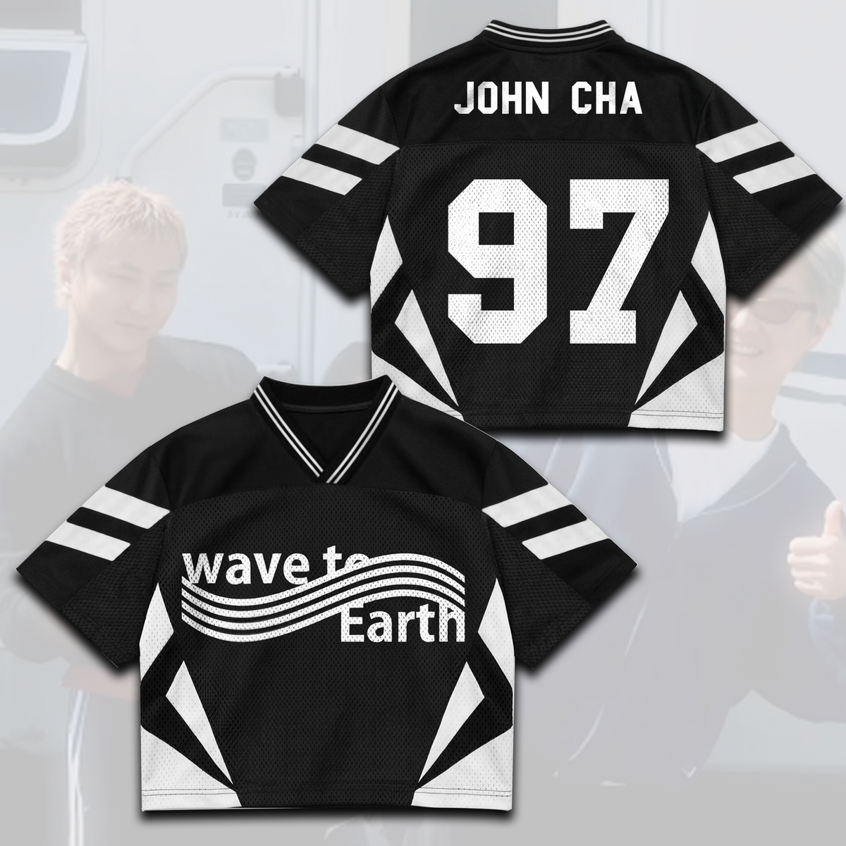 Iconic Wave To Earth The Piece Tour Mixed Mesh Jersey Fan Edition