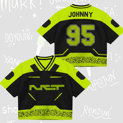 NCT 127 Everything All At Once Neo Mixed Mesh Jersey Gift For Fans