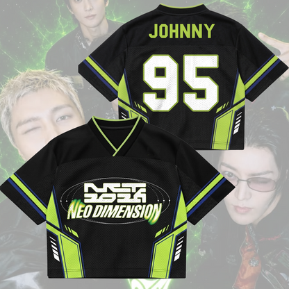 NCT 127 Neo Dimension 10th Anniversary Mixed Mesh Jersey Gift For Fans
