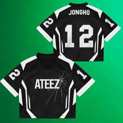 Sporty ATEEZ Golden Hour Part 6  Comeback Mix Mesh Jersey Gifts For Atiny