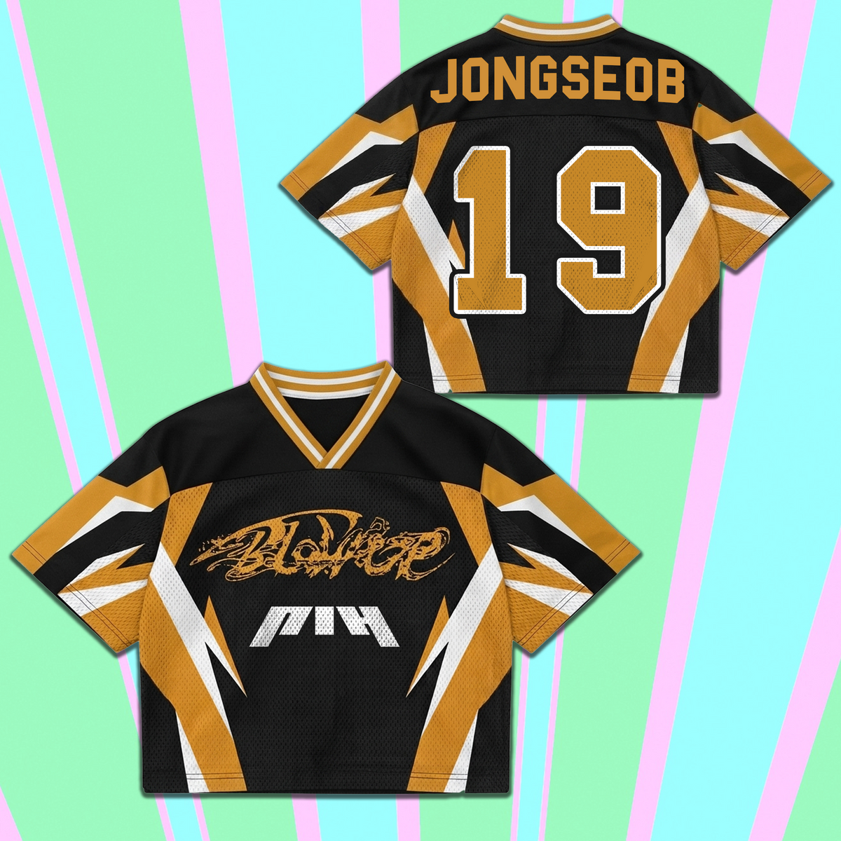 CreepEye Horror Haven P1harmony Mesh-Trikot Fan-Edition
