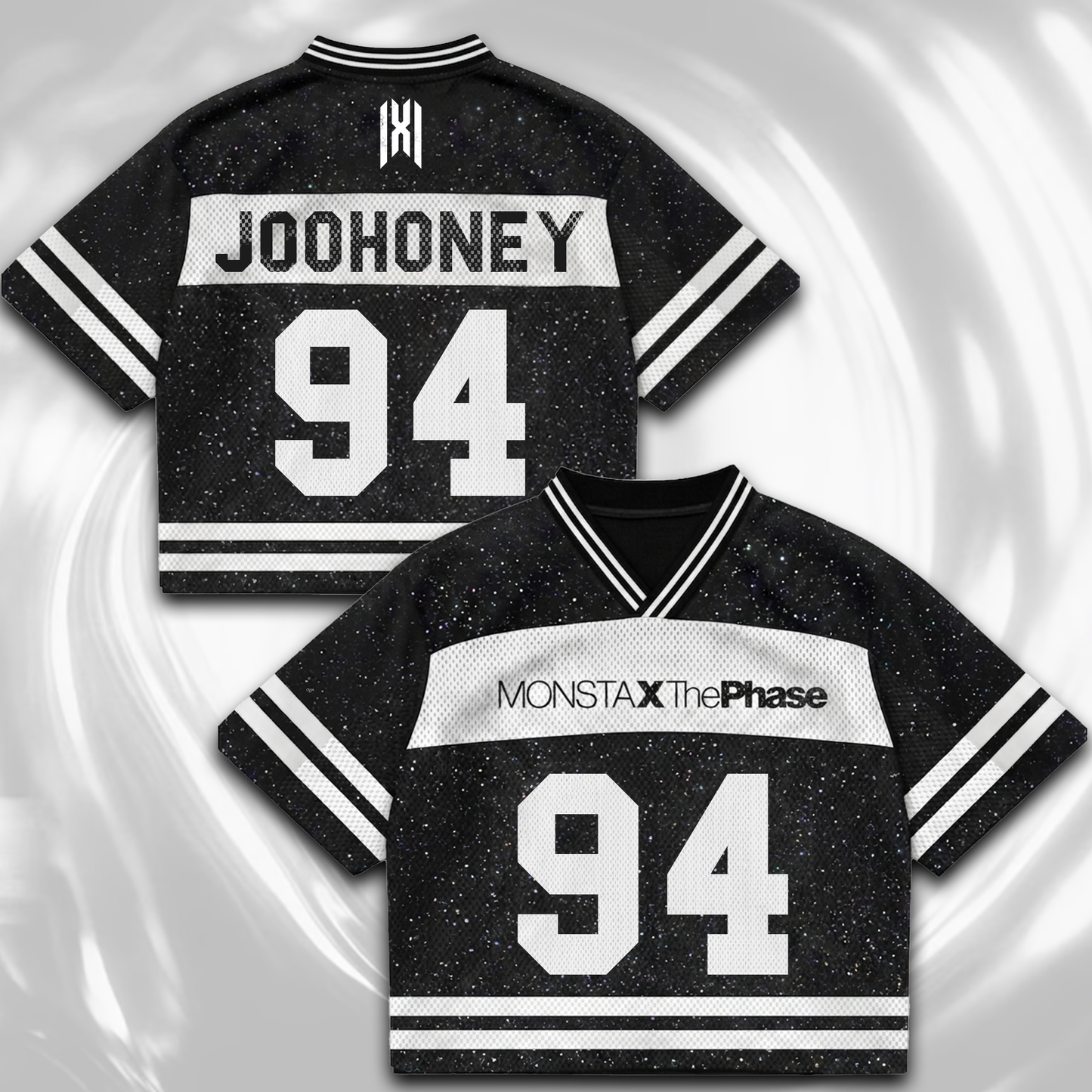 Star Night Monsta X The Phase Mixed Mesh Jersey Nexus Outfit Fan Edition