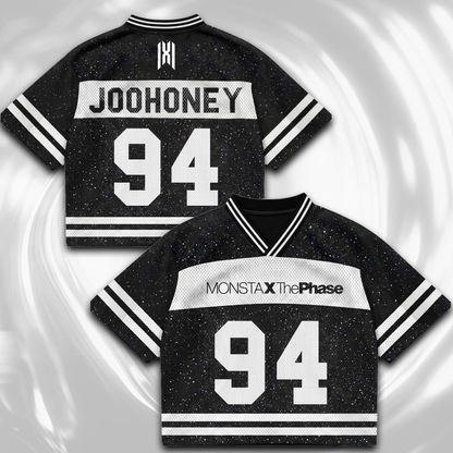 Star Night Monsta X The Phase Mixed Mesh Jersey Nexus Outfit Fan Edition