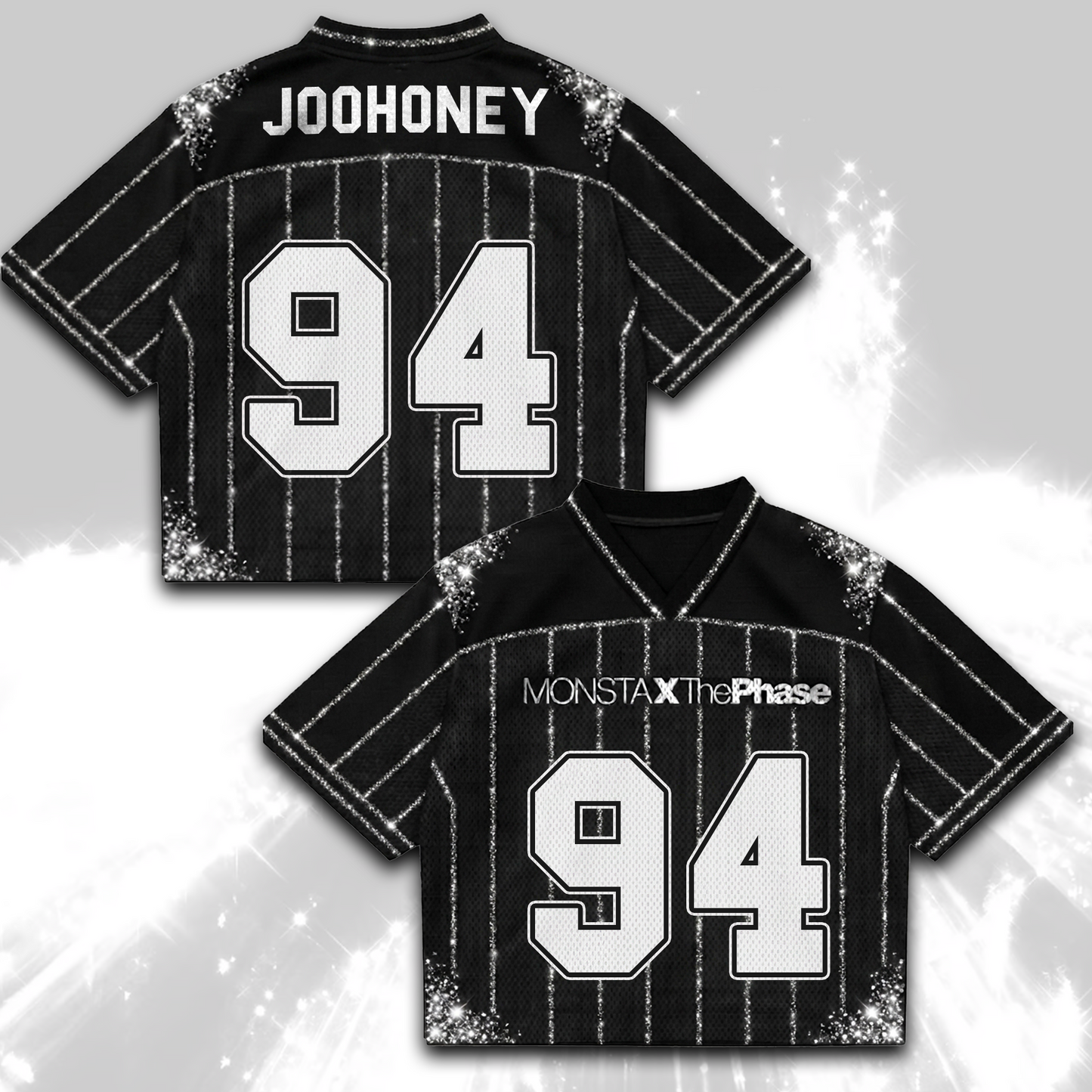 Star Monsta X The Phase Mixed Mesh Jersey Nexus Outfit Gift For Fans