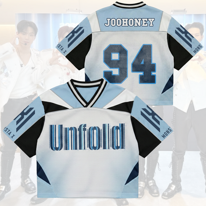 Monstax New Album Unfold Mixed Mesh Jersey