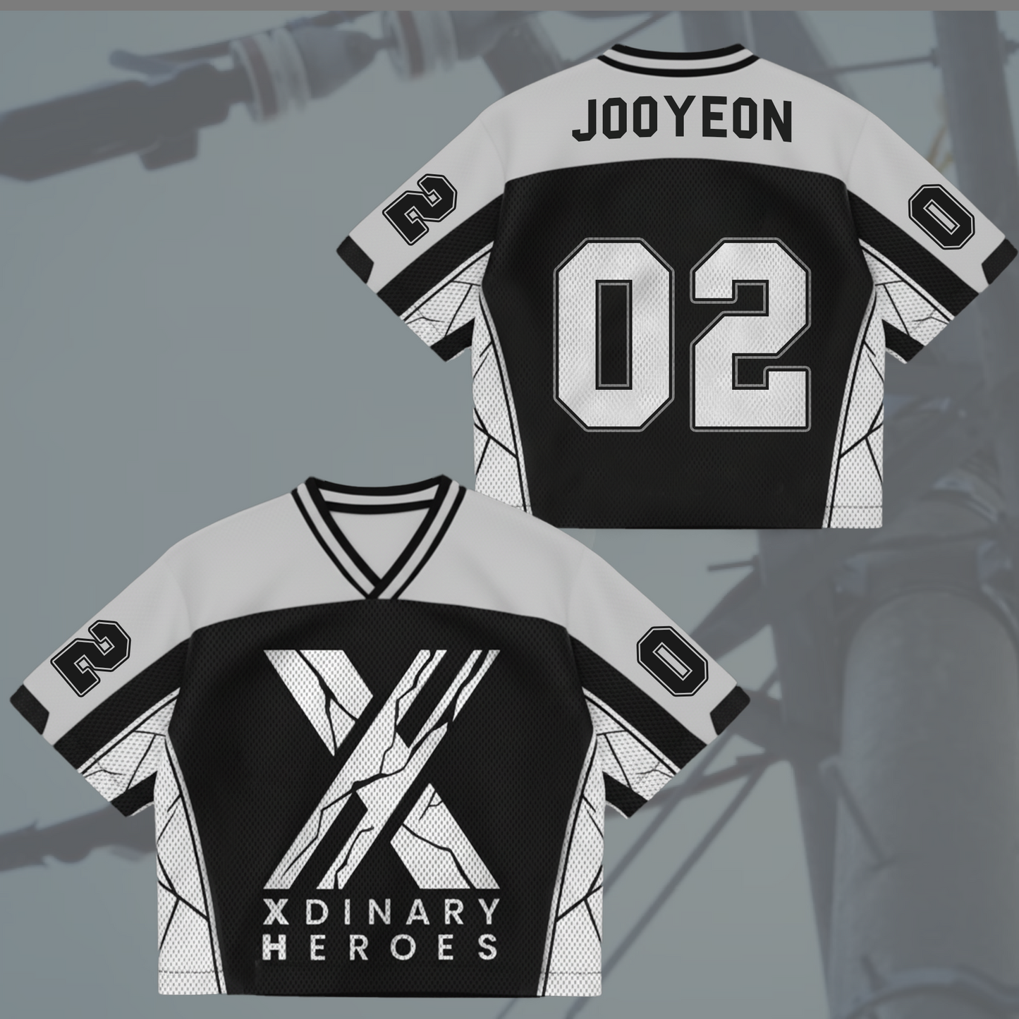 Xdinary Heroes Mixed Mesh Jersey