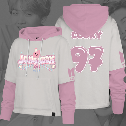 WAVESTEEᵀᴹ BT21 Kawai Collection BTS Shortstop Hoodie