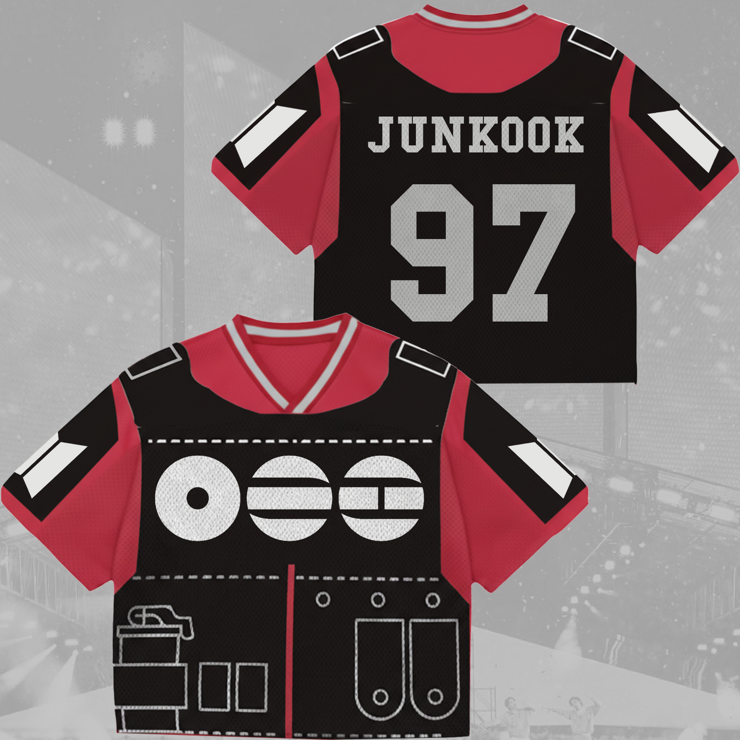 Comeback Album Bulletproof BTS Mixed Mesh Jersey ARMY Gifts