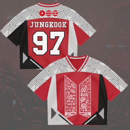 Bridge Arirang World Tour Mixed Mesh Jersey Gifts For Lovers