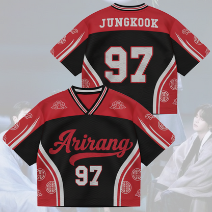 Arirang Album Mixed Mesh Jersey Gifts For Lovers