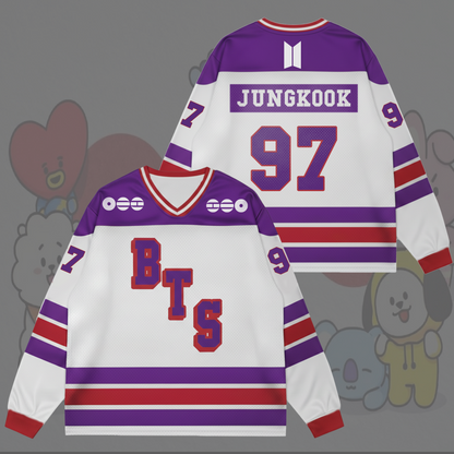 Monumental World Tour Arirang Bts Splicing Long Sleeved