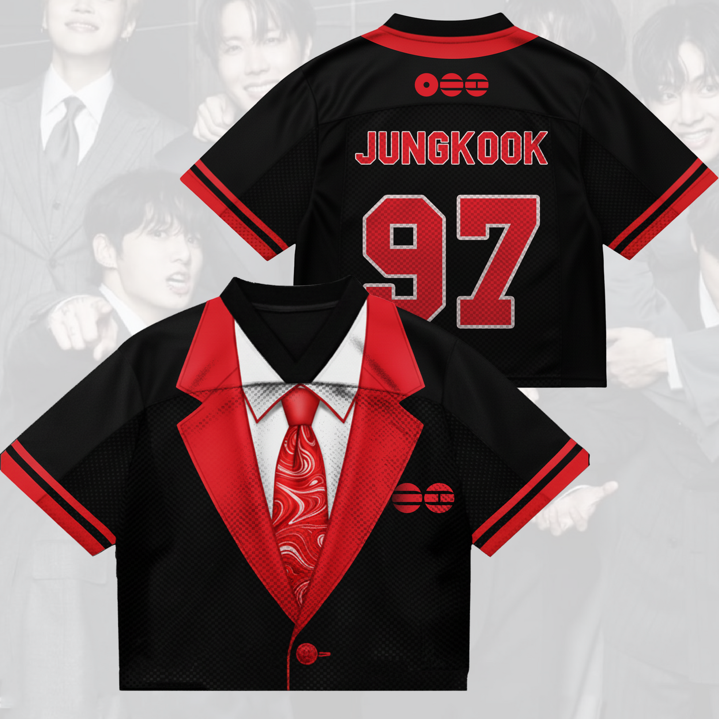 The Bangtan Gentlemen Arirang World Tour Vest Style Mixed Mesh Jersey Gift For Fans