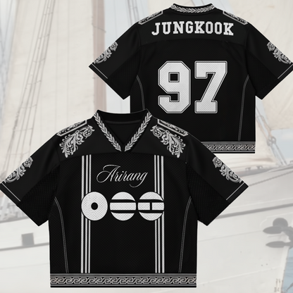 BTS Royal Naval Uniform Mixed Mesh Jersey Gifts For Army