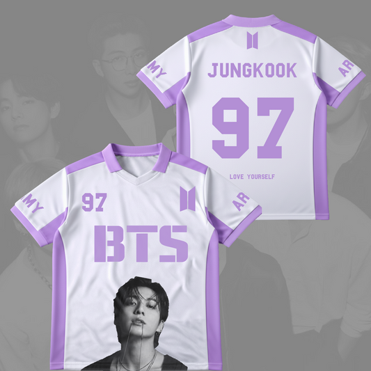 BTS Love Yourself Winged Neck Baseball Shirt