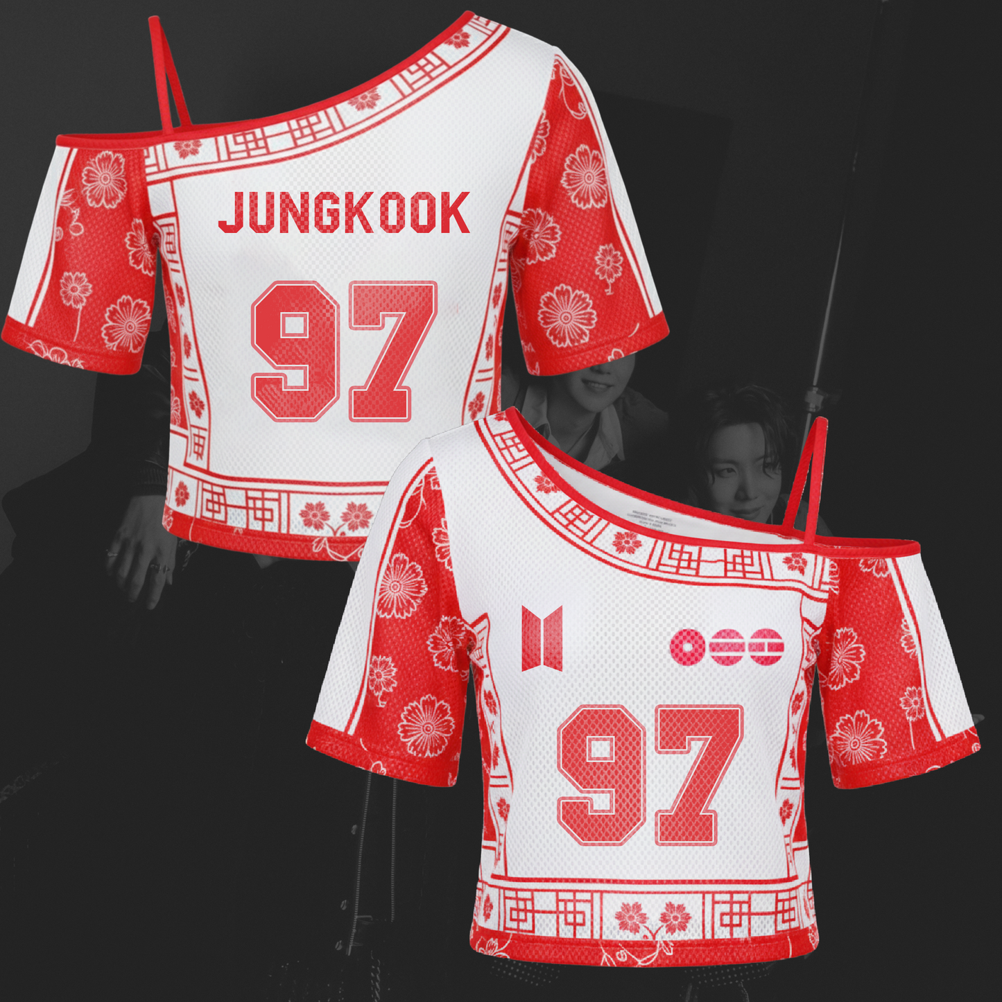 Eternal Arirang Echoes World Tour Off Shoulder Mesh Gift For Army