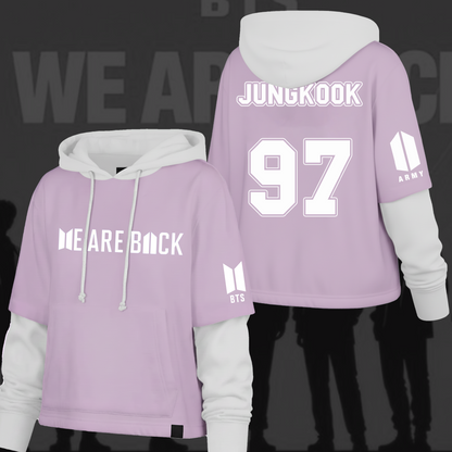 WAVESTEEᵀᴹ The Comeback Shortstop Hoodie BTS Back