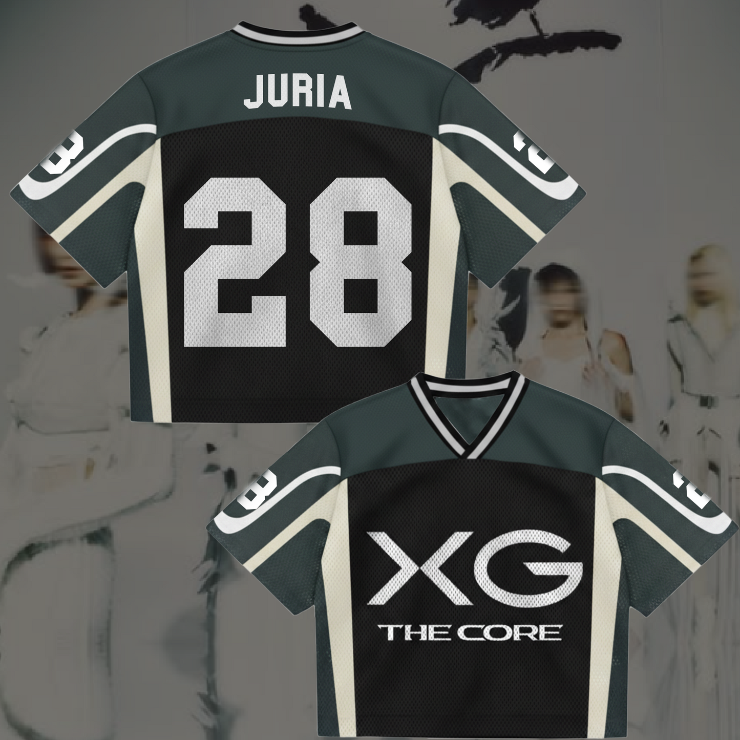XG The Core Album Mixed Mesh Jersey Gift For ALPHAZ