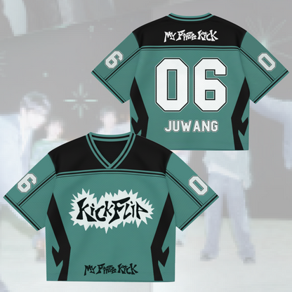KickFlip Mini Album My First Kick Album Mixed Mesh Jersey Gift For Fans