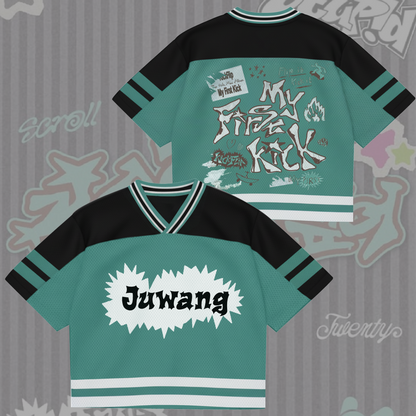 My First Kick Album KickFlip Mixed Mesh Jersey Gift For Fans