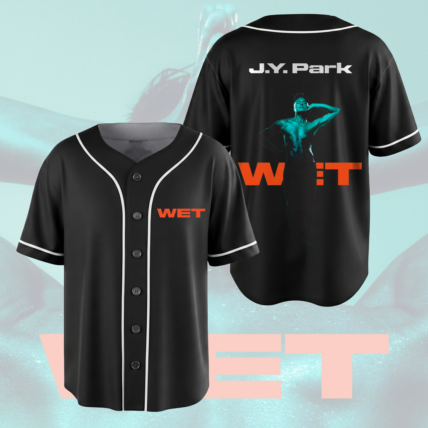 Jy Park Streetwear Come Back Wet Baseball Jersey Gift For Fans