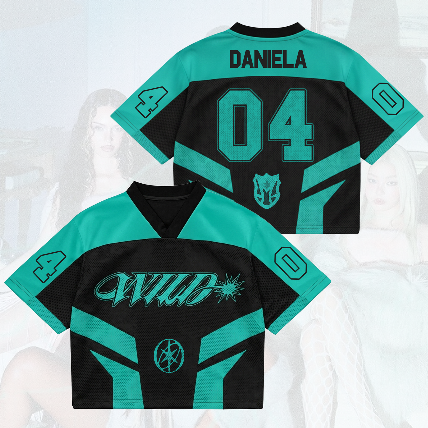 Wild Spirit  Katseye The WildWorld Tour Wild  Mesh Jersey Gift For Fans
