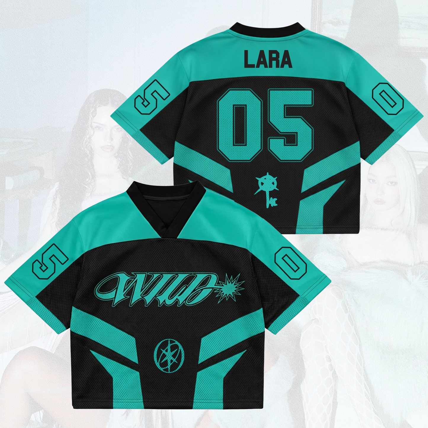 Wild Spirit  Katseye The WildWorld Tour Wild  Mesh Jersey Gift For Fans