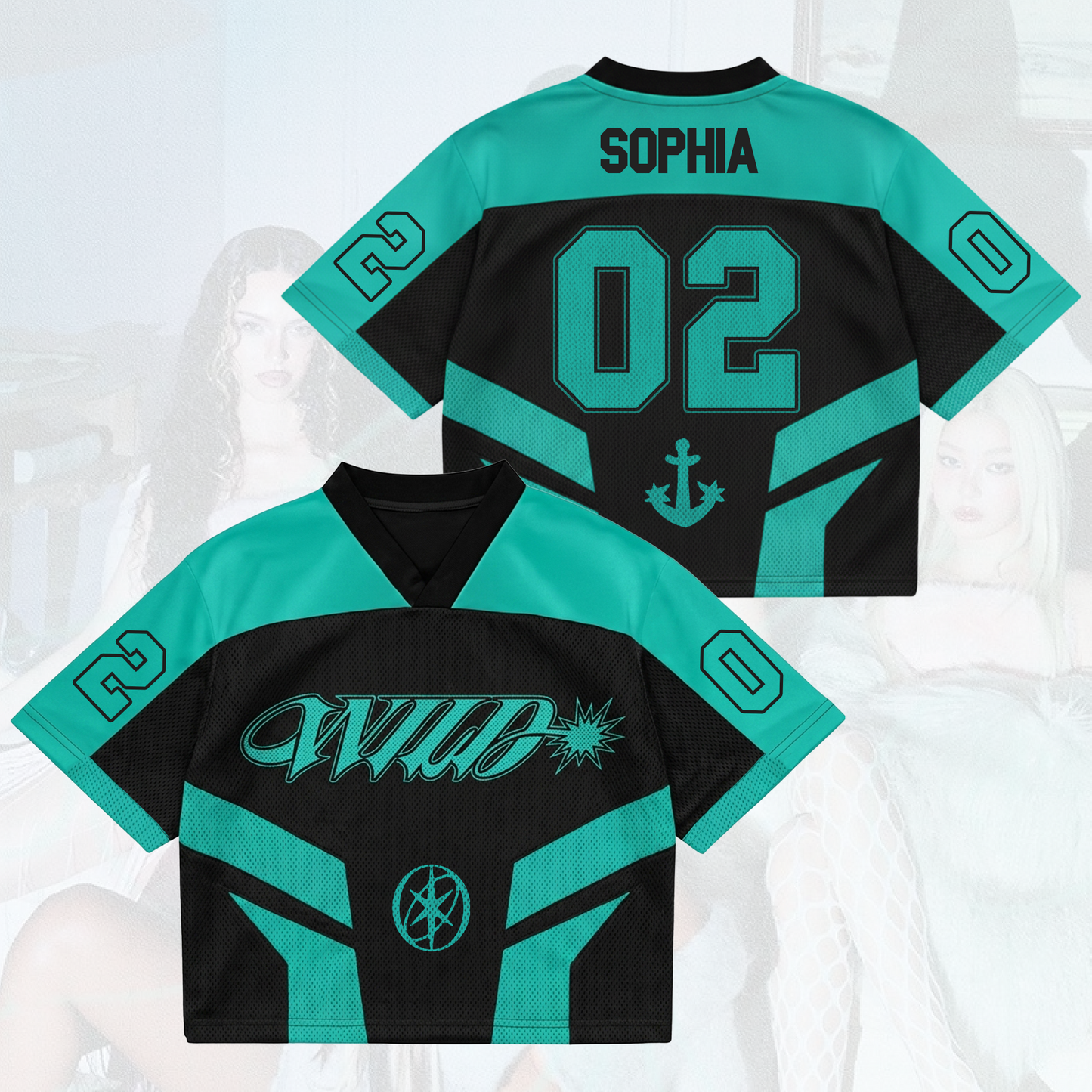 Wild Spirit  Katseye The WildWorld Tour Wild  Mesh Jersey Gift For Fans
