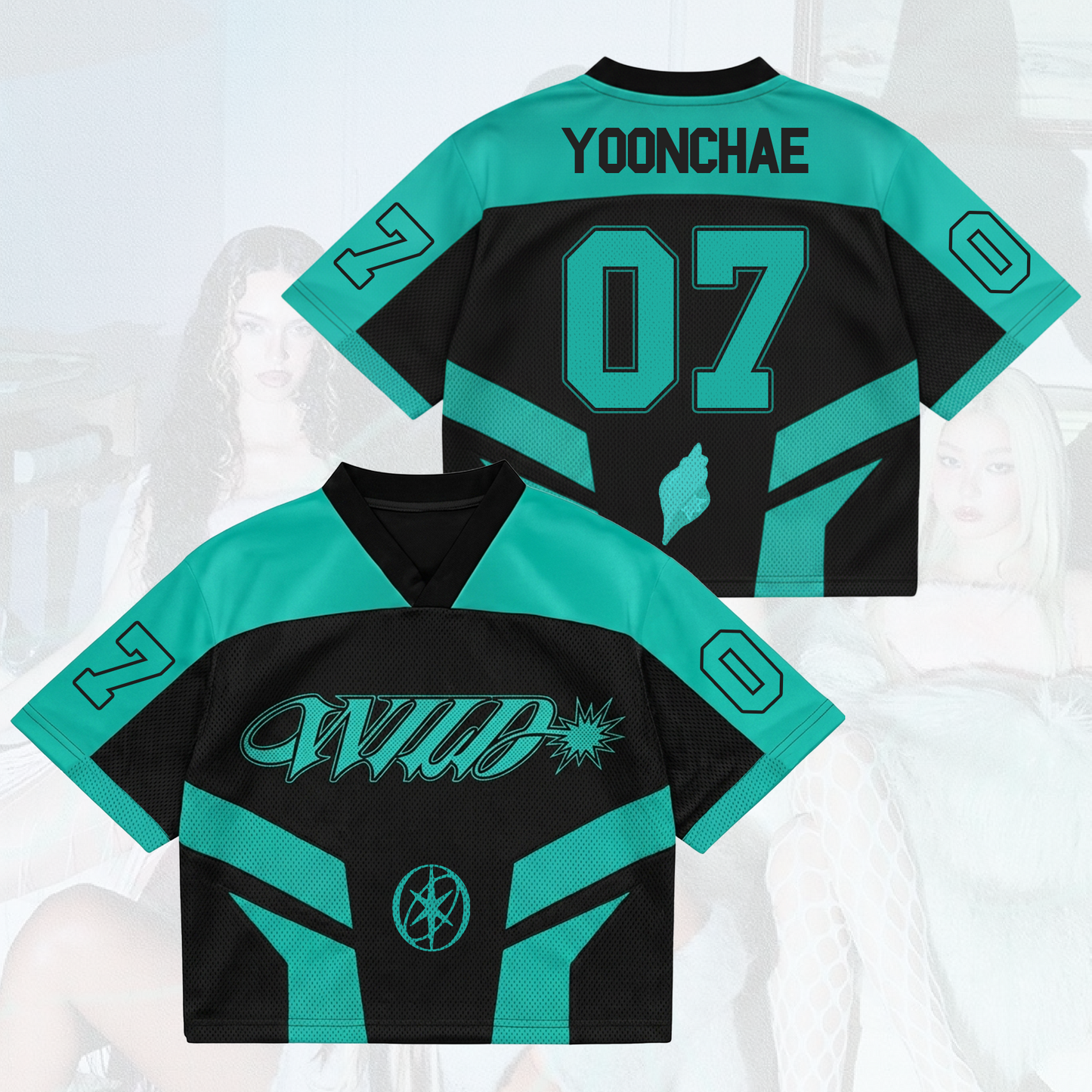 Wild Spirit  Katseye The WildWorld Tour Wild  Mesh Jersey Gift For Fans