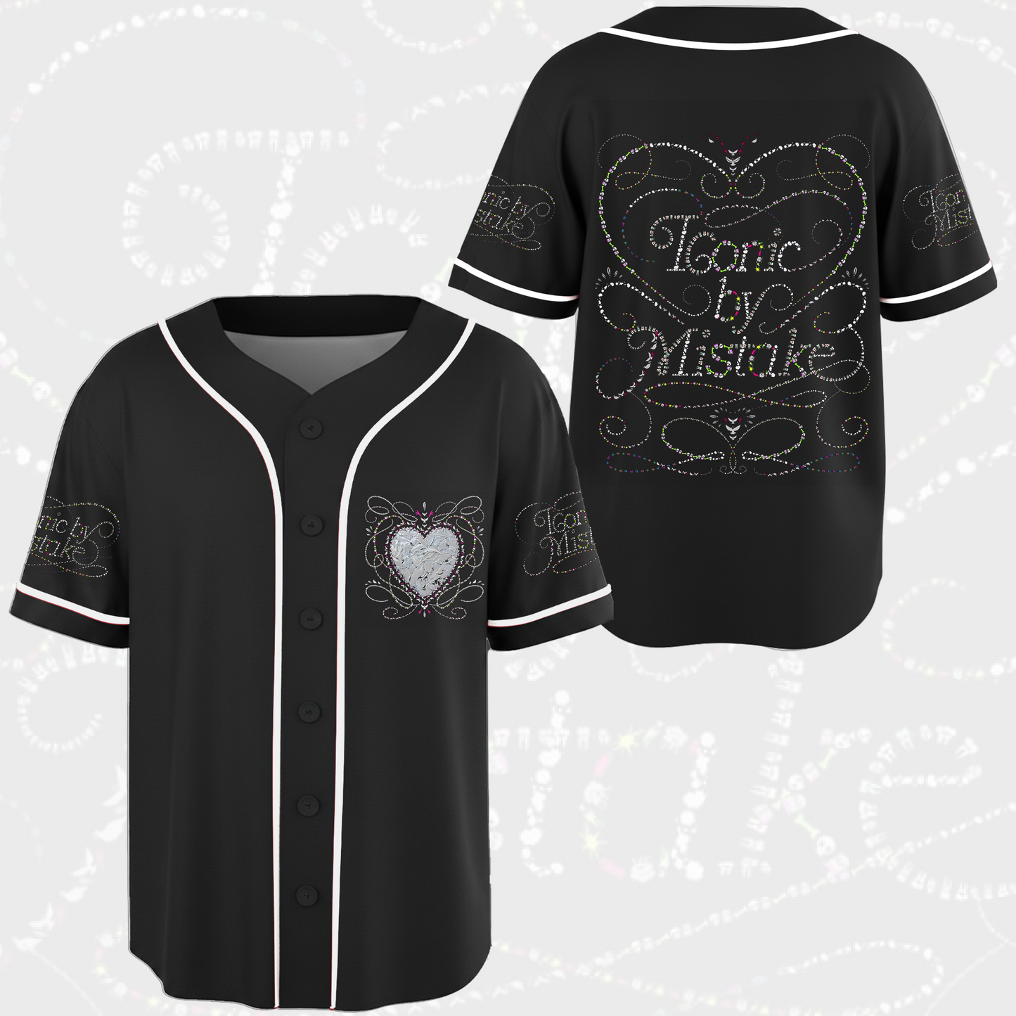 Iconic By Mistake Katseye Illit Le Sserafim Baseball Jersey
