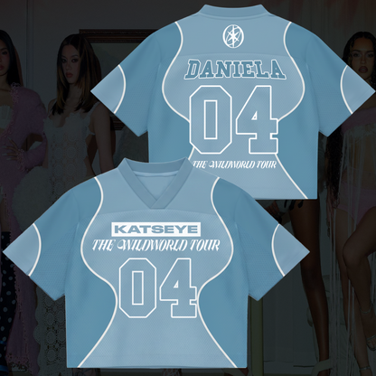 The WildWorld Tour Katseye Mesh Jersey Fan Edition