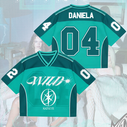 Katseye Wild Album The WildWorld Tour Wild  Mesh Jersey Fan Edition