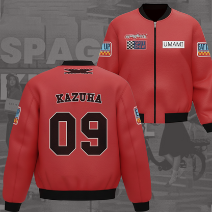 WAVESTEEᵀᴹ Le Sserafim Spaghetti Bomber Jacket Limited Album Edition