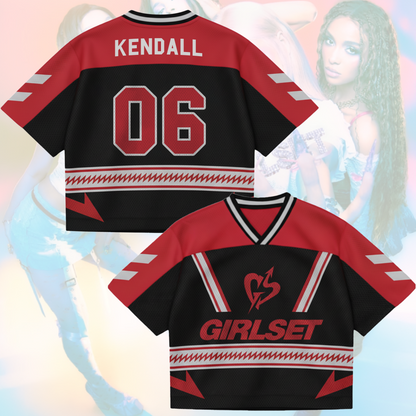 Tweak GIRLSET Mixed Mesh Jersey Gift For Fans