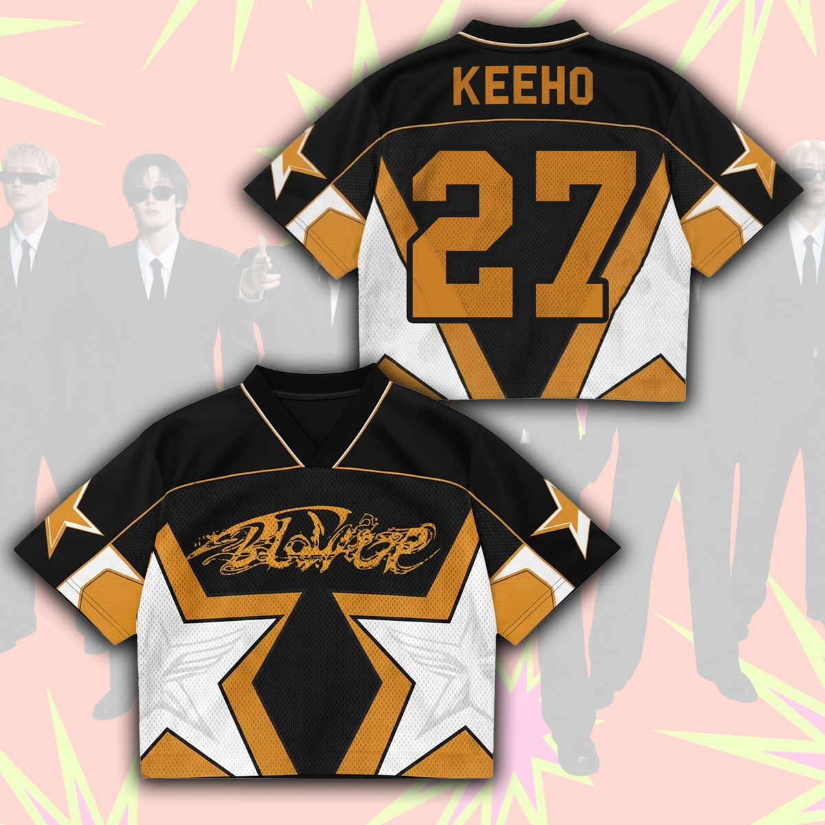 P1harmony Blow Up Endgame Chronicles Mixed Mesh Jersey Gift For Fans