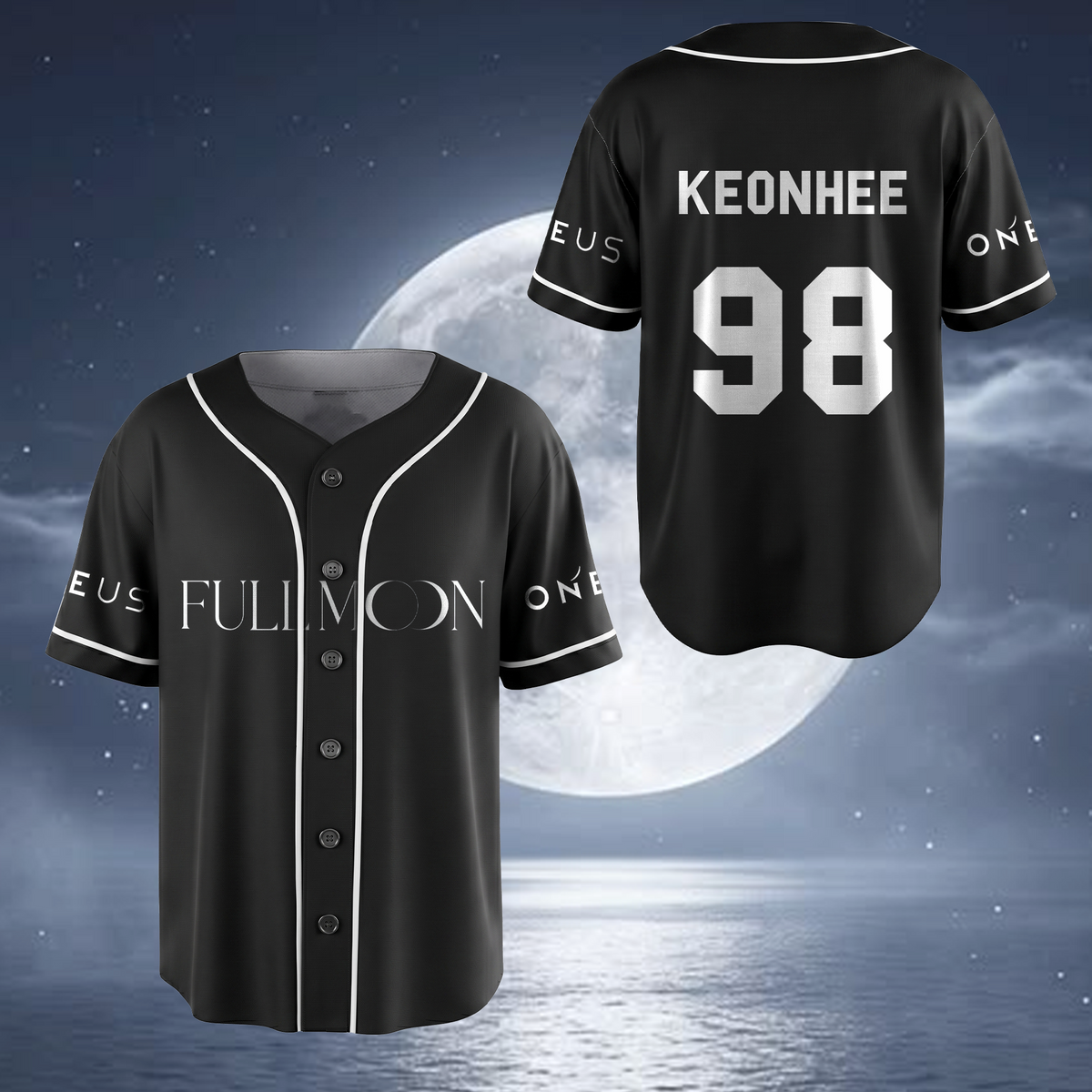 Oneus Full Moon World Tour Baseball Jersey Gift For Fans
