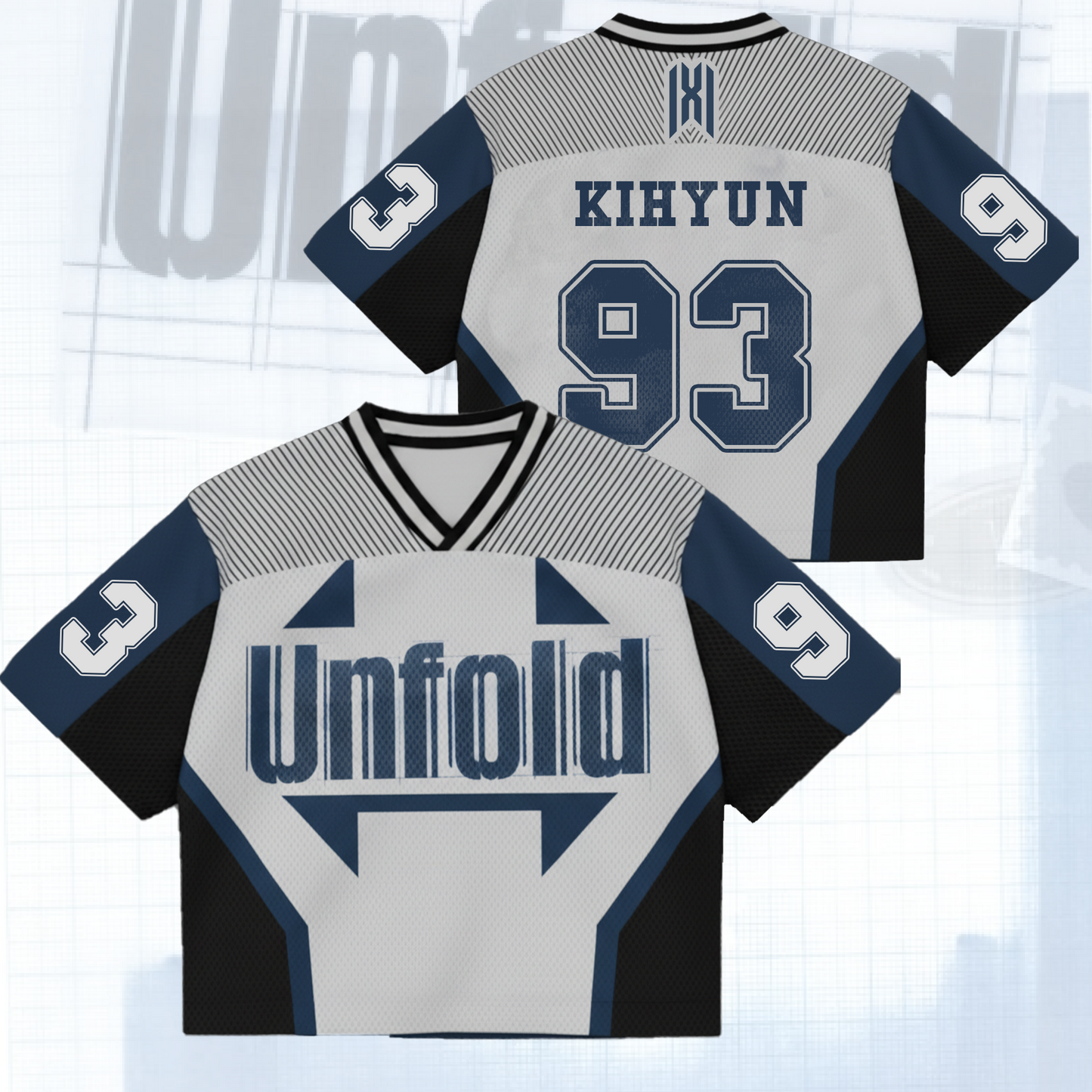 Monstax Unfold Album Mixed Mesh Jersey Gifts