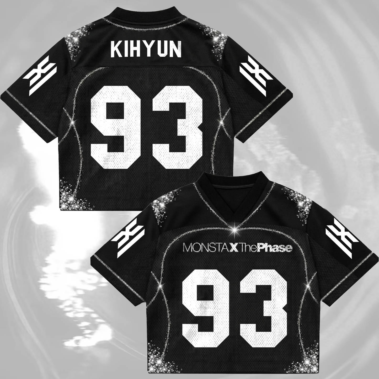 Queen Monsta X The Phase Mixed Mesh Jersey Nexus Outfit Gift For Fans
