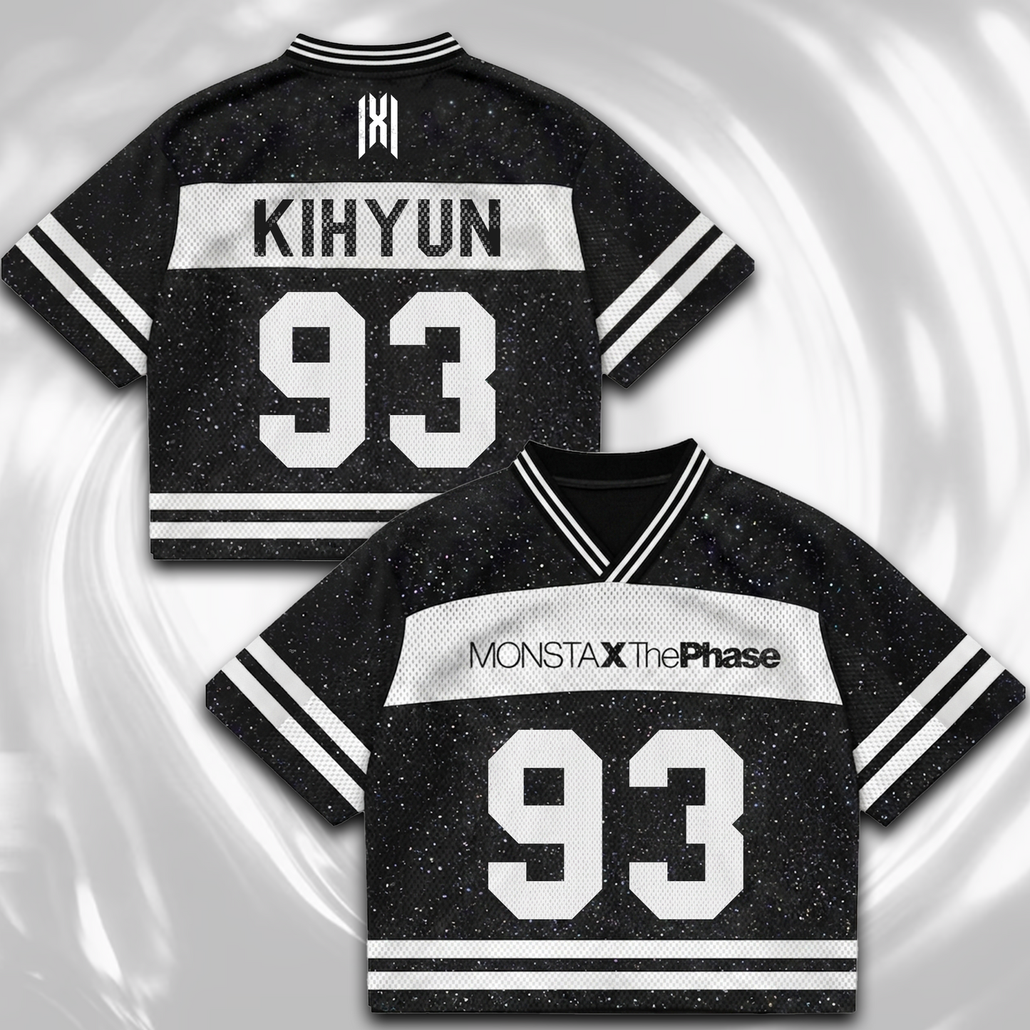 Star Night Monsta X The Phase Mixed Mesh Jersey Nexus Outfit Fan Edition
