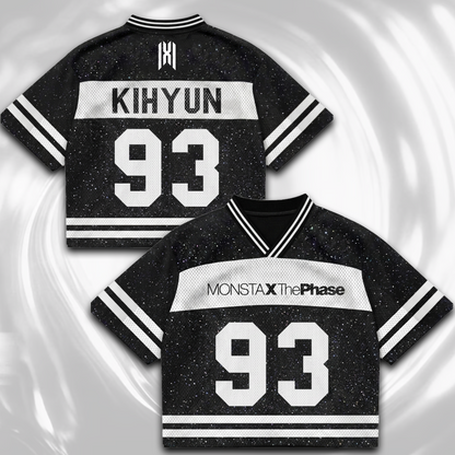 Star Night Monsta X The Phase Mixed Mesh Jersey Nexus Outfit Fan Edition