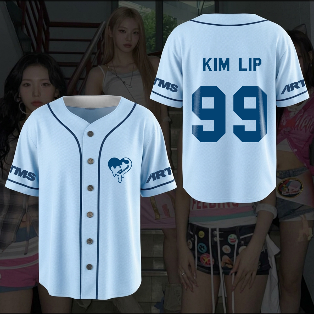 Electric ARTMS Art Of Blue BLood World Tour Baseball Jersey Gift For Fans