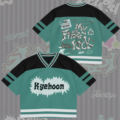 My First Kick Album KickFlip Mixed Mesh Jersey Gift For Fans