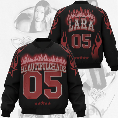 WAVESTEEᵀᴹ Beautiful Chaos Tour Katseye Bomber Jacket