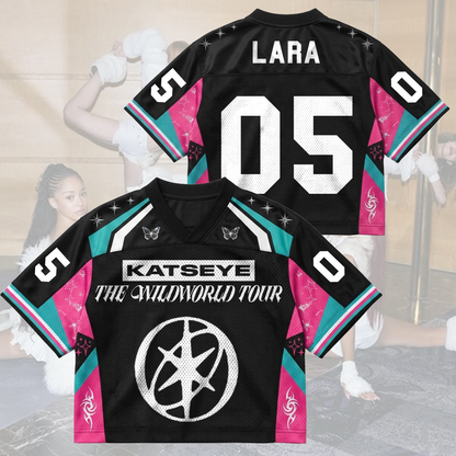 Butterfly KATSEYE The Wild World Tour Jersey Merch Gift for Eyekons (Copy)