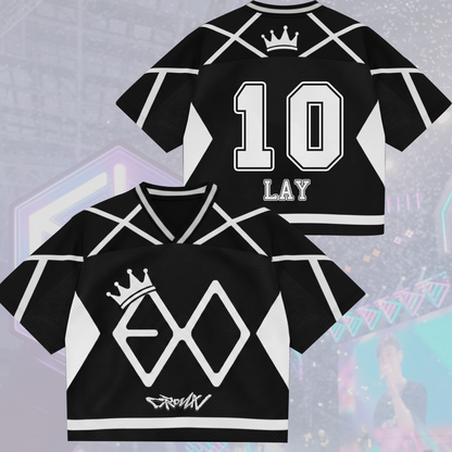EXO 2026 World Tour Mixed Mesh Jersey Gift For Lovers